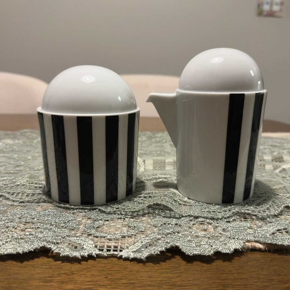 Rosenthal Cupola Strada Cream and Sugar RARE